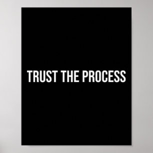 Vertraue dem Prozess, Psychotherapie _1  Poster