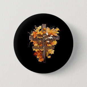 Vertraue Gott, alle Dinge sind möglich, Christlich Button