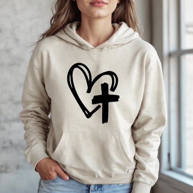 Vertraue Gott Hoodie (Von Creator hochgeladen)