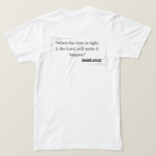 Vertraue Gott Verzierte Kreuz Christliches Zitat T T-Shirt