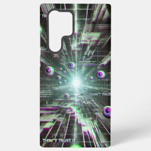 📱 „Vertraue ihm nicht“ Weirdcore-Handyhülle 📱 Samsung Galaxy Hülle