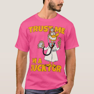 Vertraue mir, dass ich ein Ducktor Funny Cartoon D T-Shirt