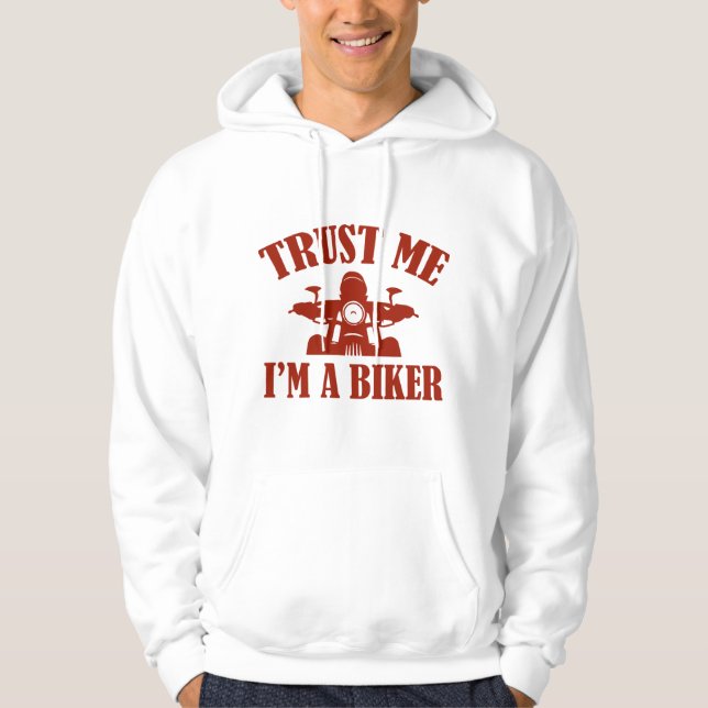 Vertraue mir, dass ich ein Fahrer bin Hoodie (Vorderseite)