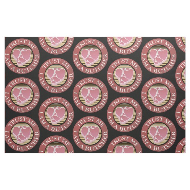 Vertraue mir, ich bin ein Butcher-T-Bone Stoff (Fat Quarter (45,7 x 55,9 cm))