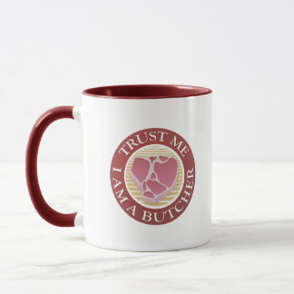 Vertraue mir, ich bin ein Butcher-T-Bone Tasse