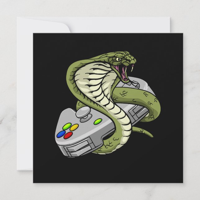 Vertraue mir, ich bin ein Gamer Einladung (Vorderseite)