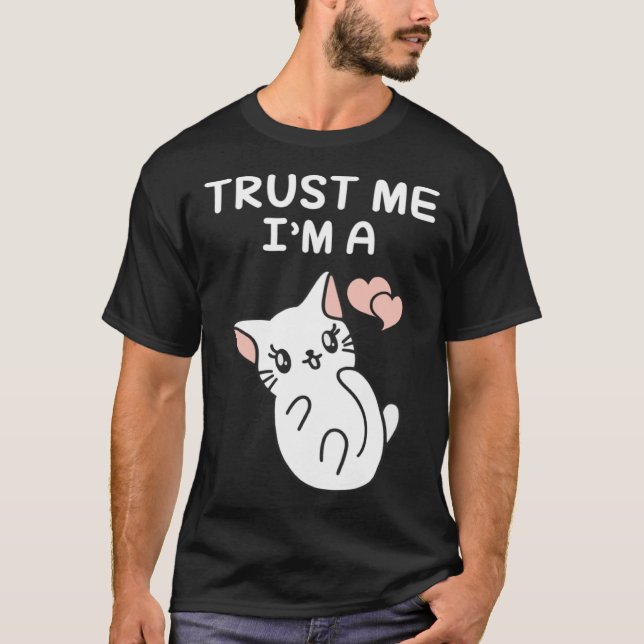 Vertraue mir Ich bin eine Katze I Kitten I Kinder  T-Shirt (Vorderseite)
