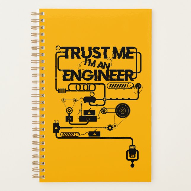 Vertraue mir! Ich bin Ingenieur Planer (Vorderseite)