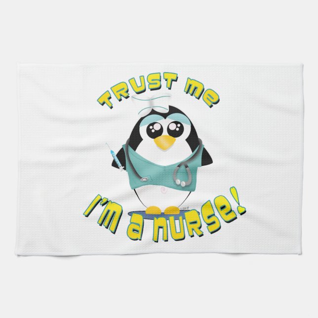 Vertraue mir, ich bin Krankenschwester Handtuch (Horizontal)