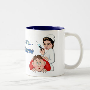 Vertraue mir - ich bin Krankenschwester Zweifarbige Tasse