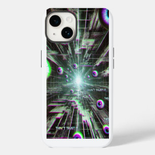 📱 "Vertraue nicht" 📱 iPhone 14 Hülle