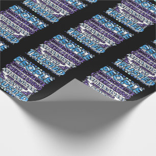 Vertraue nicht Menschen, die nicht gerne Cheerlead Geschenkpapier