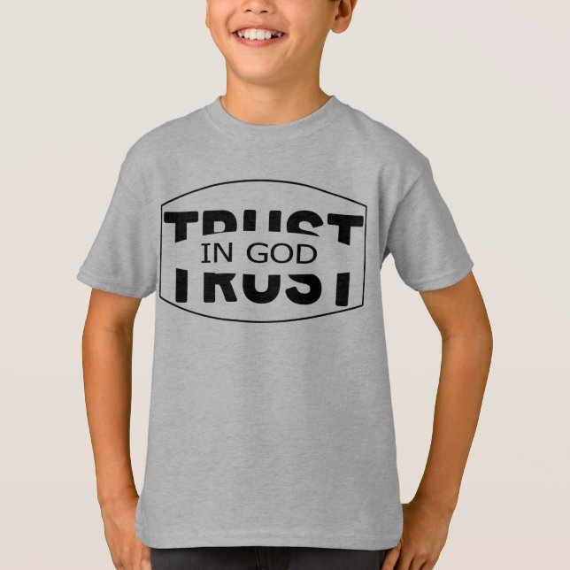 VERTRAUEN AUF GOTT T-Shirt (Vorderseite)