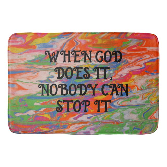 Vertrauen Badematte (Vorderseite)