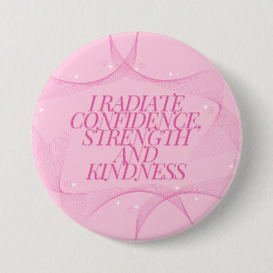 Vertrauen, Freundlichkeit, Spirituell, Inspirieren Button