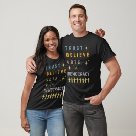Vertrauen, Glauben, Stimme für den T - Shirt der D