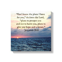 VERTRAUEN IM JEREMIAH 29:11 SONNENVERSE