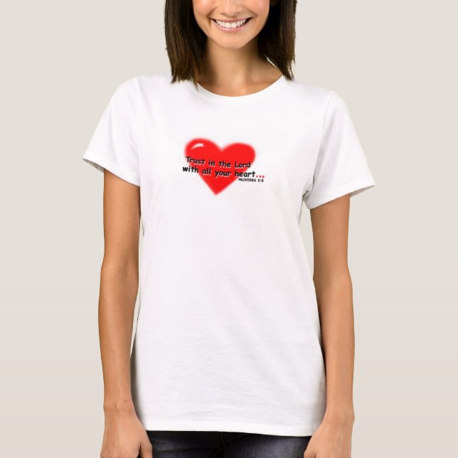 VERTRAUEN IM LORD T-Shirt (Vorderseite)