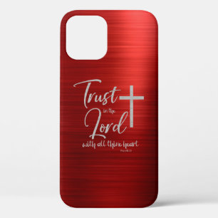Vertrauen in den Fall Lord KJV Bible Verse iPhone  Case-Mate iPhone Hülle