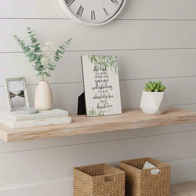 Vertrauen in den Herrn Fotoplatte (Von Creator hochgeladen)