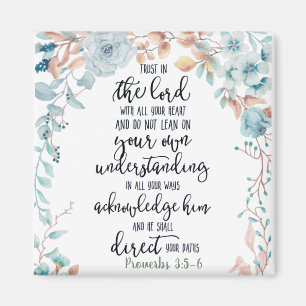 Vertrauen in den Herrn Magnet