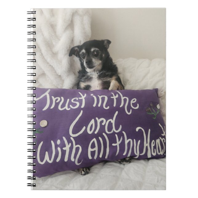 Vertrauen in den Herrn Notizblock (Vorderseite)
