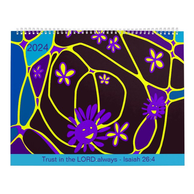 Vertrauen in den LORD immer - Isaiah 26:4-Kalender Kalender (Titelbild)