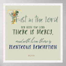 Vertrauen in den Lord Psalm 130