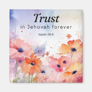 Vertrauen in Jehovah Forever Magnet