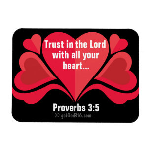 Vertrauen in Lord Hearts gotGod316.com Magnet