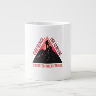 Vertrauen Kaffee Tasse-Inspiration Jumbo-Tasse