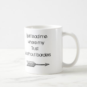 Vertrauen ohne Grenzen Kaffeetasse