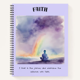 Vertrauen Sie auf das Journey Holiday Notebook Notizbuch