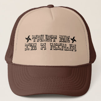 Vertrauen Sie, dass ich ich ein Ninja bin Truckerkappe