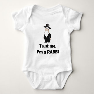Vertrauen Sie, dass ich ich ein Rabbiner - Baby Strampler