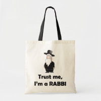 Vertrauen Sie, dass ich ich ein Rabbiner -