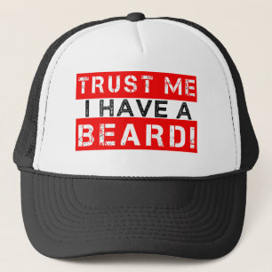 Vertrauen Sie, dass ich ich einen Hut der lustigen Truckerkappe