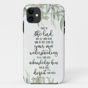 Vertrauen Sie dem Herrn floral Case-Mate iPhone Hülle