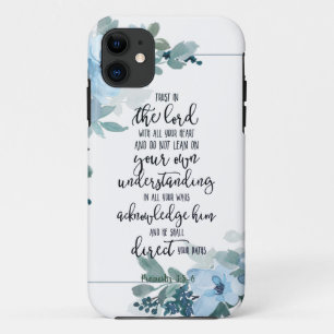 Vertrauen Sie dem Herrn floral Case-Mate iPhone Hülle