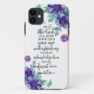 Vertrauen Sie dem Herrn floral Case-Mate iPhone Hülle