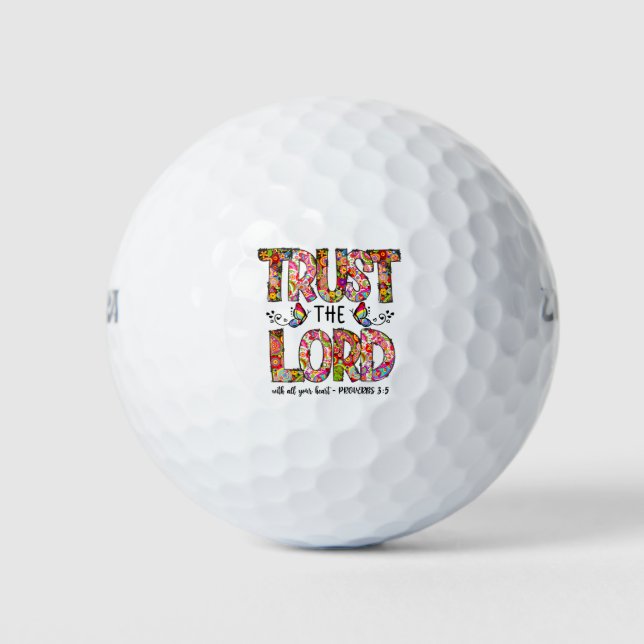 Vertrauen Sie der Lord Sublimation Golfball (Vorderseite)