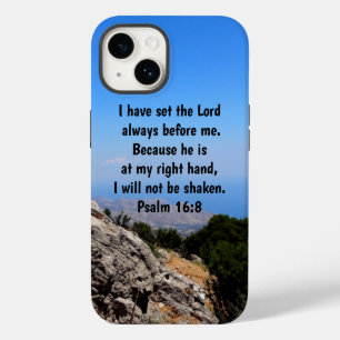 Vertrauen Sie Gott auf meiner rechten Hand Psalm 1 Case-Mate iPhone 14 Hülle