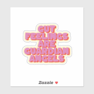 Vertrauen Sie Ihrem Gut: Ein Motivierend Sprichwor Aufkleber