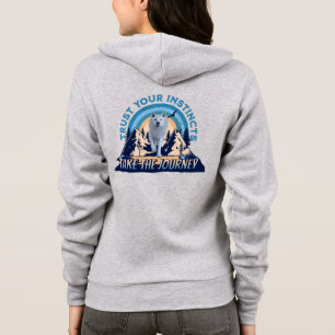 Vertrauen Sie Ihren Instinkten in den arktischen W Hoodie