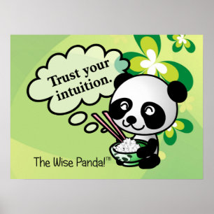 Vertrauen Sie Ihrer Intuition Poster