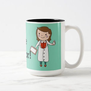 Vertrauen Sie mir, auch Zweifarbige Tasse