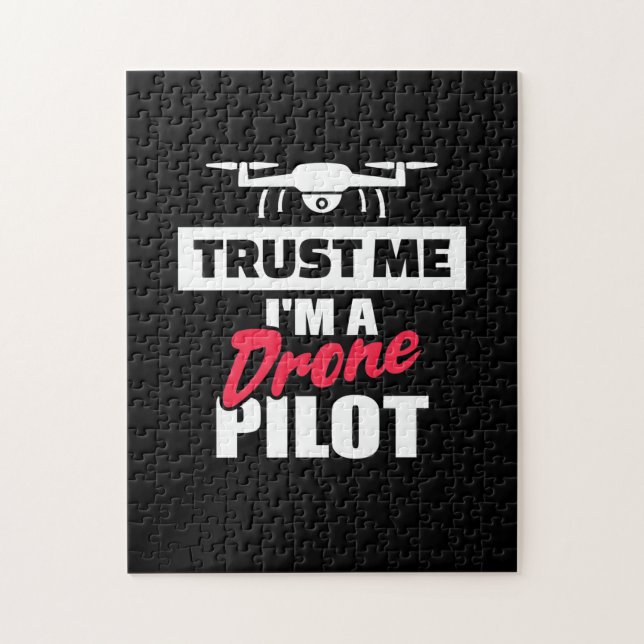 Vertrauen Sie mir, dass ich Drone-Pilot bin Puzzle (Vertikal)