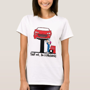 Vertrauen Sie mir, dass ich ein mechanisches Auto- T-Shirt
