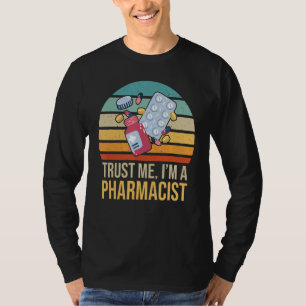 Vertrauen Sie mir, ich bin ein Apotheker Retro Vin T-Shirt