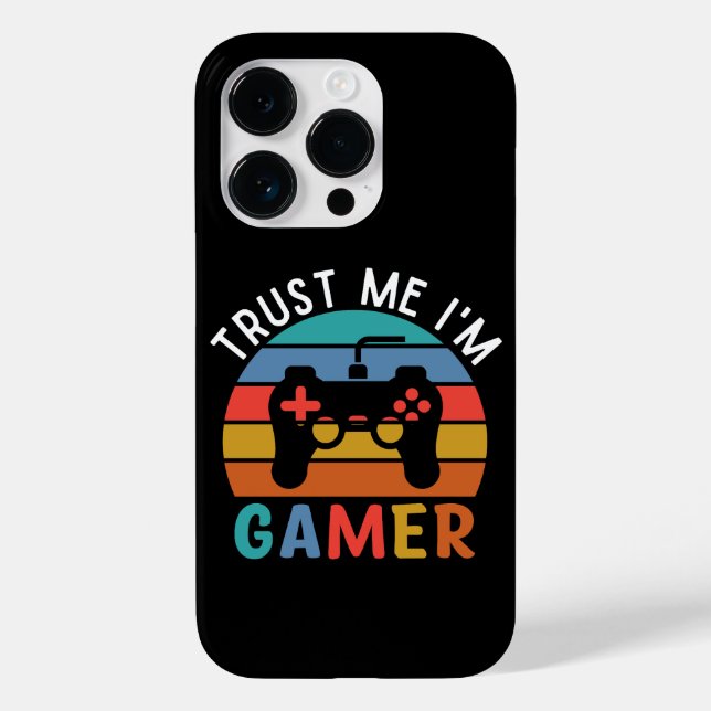 Vertrauen Sie mir, ich bin ein Gamer, ein lustiger Case-Mate iPhone Hülle (Rückseite)